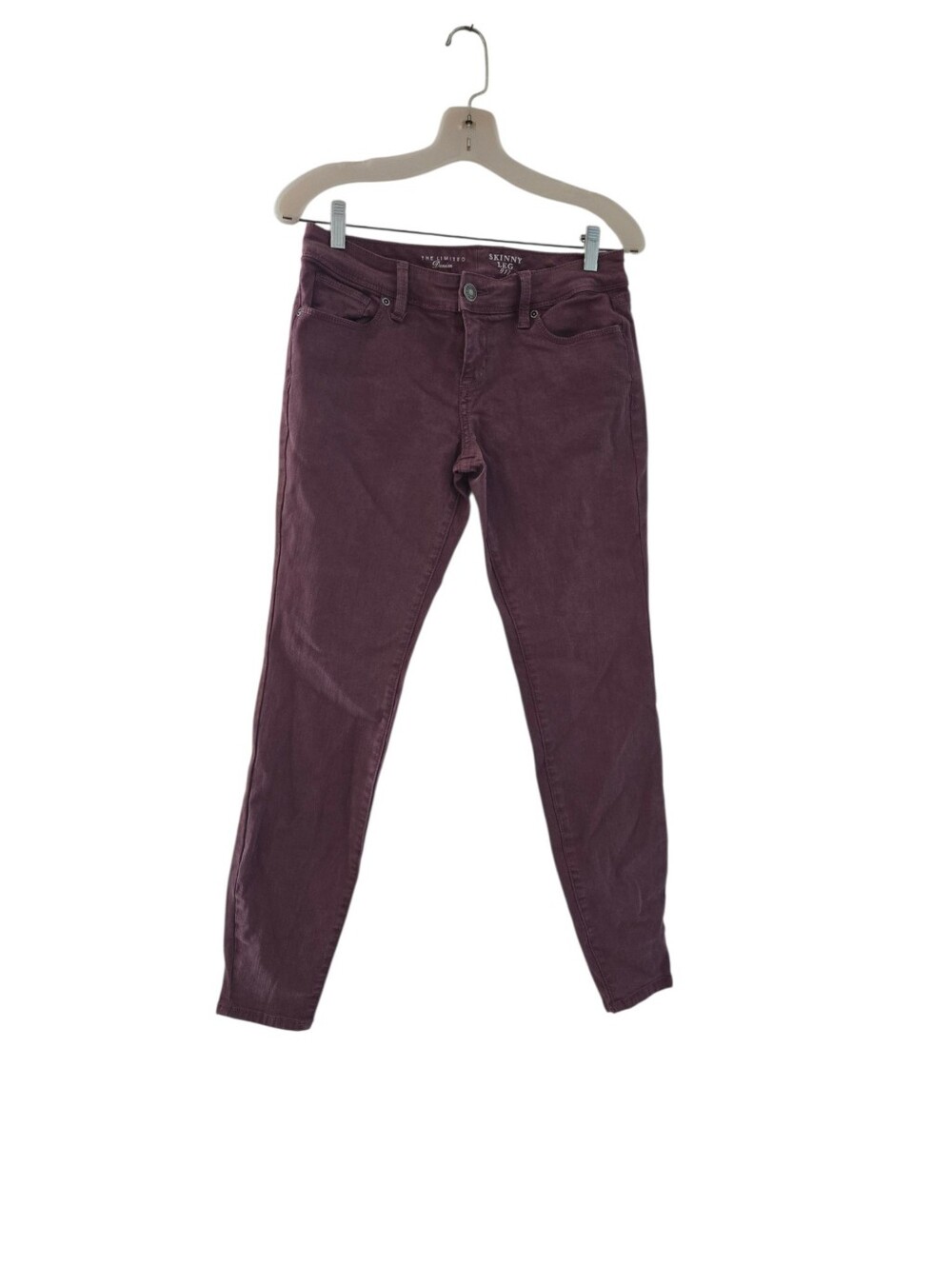 The Limited Denim Skinny High-Rise Jeans in Plum Sze 4